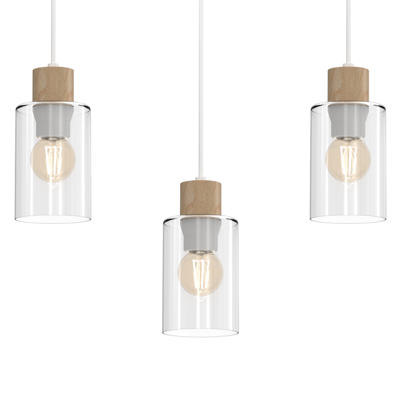 Hängelampe MADERA 3xE27 Hängelampe MADERA 3xE27