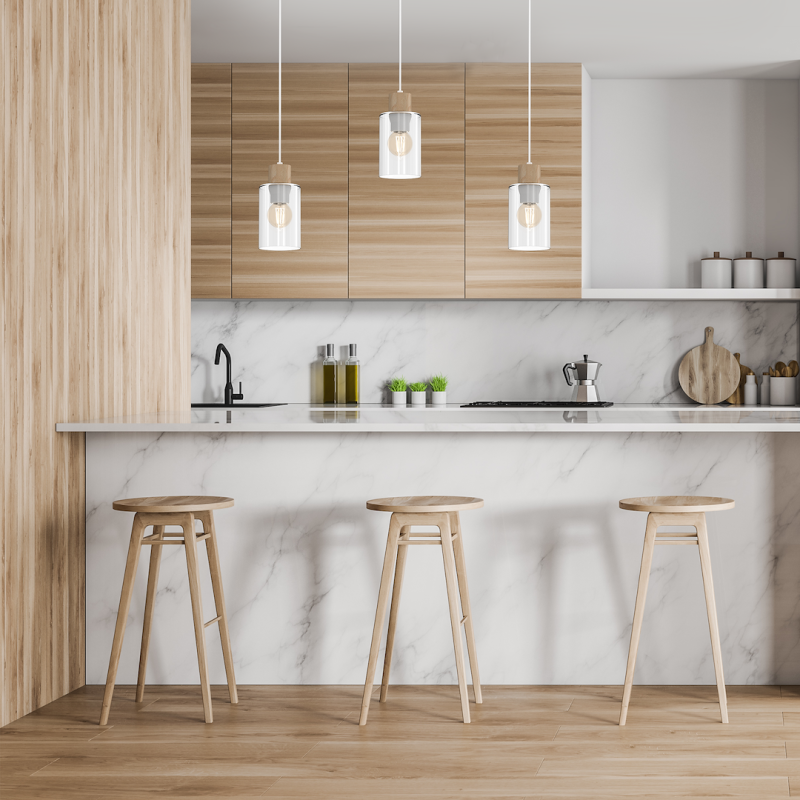 Hängelampe MADERA 3xE27 Hängelampe MADERA 3xE27