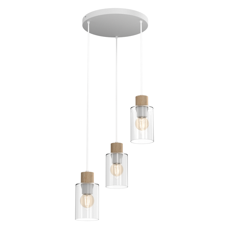 Hängelampe MADERA 3xE27 Hängelampe MADERA 3xE27