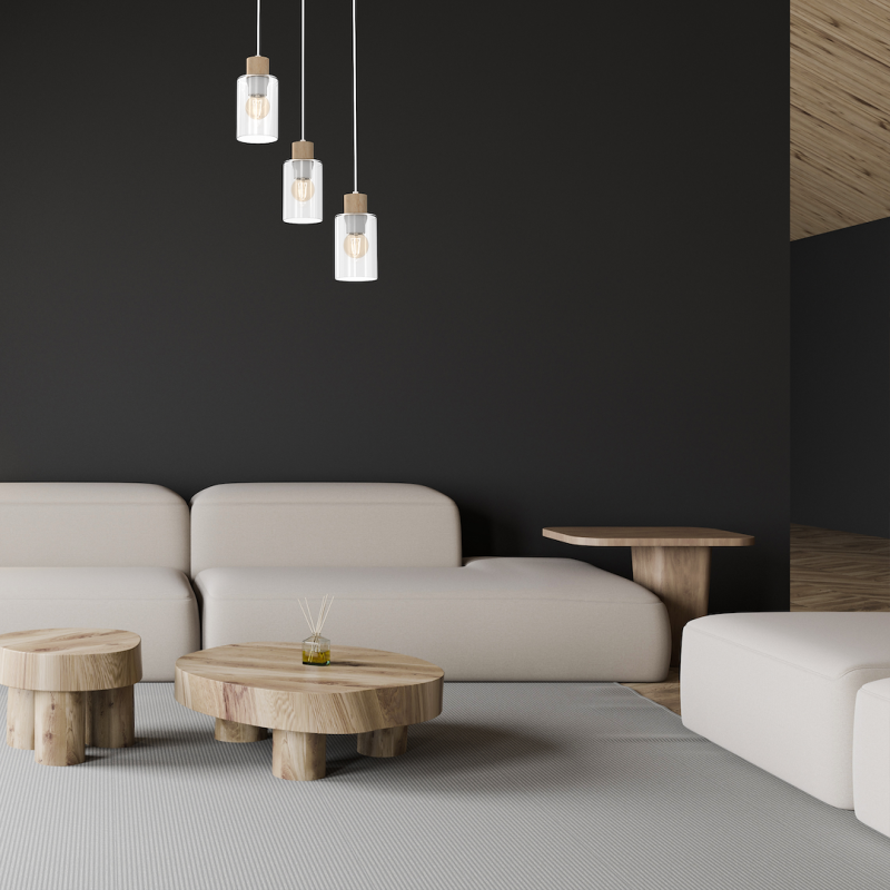 Hängelampe MADERA 3xE27 Hängelampe MADERA 3xE27