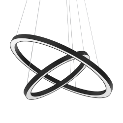 GALAXIA BLACK 46W LED hanging lamp GALAXIA BLACK 46W LED hanging lamp