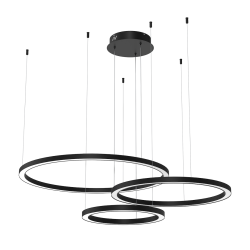 Hängelampe GALAXIA BLACK 85W LED