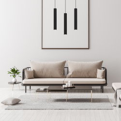 HUDSON BLACK Hanging Lamp 3xGU10 HUDSON BLACK Hanging Lamp 3xGU10