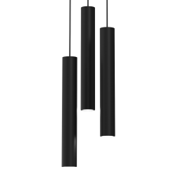 Lámpara colgante HUDSON BLACK 3xGU10 Lámpara colgante HUDSON BLACK 3xGU10