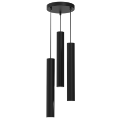 Lámpara colgante HUDSON BLACK 3xGU10 Lámpara colgante HUDSON BLACK 3xGU10