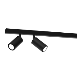 Lámpara de techo HUDSON BLACK 4xGU10 Lámpara de techo HUDSON BLACK 4xGU10