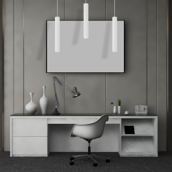 Hängeleuchte HUDSON WHITE 3xGU10 Hängeleuchte HUDSON WHITE 3xGU10