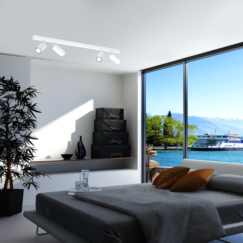 Hudson Deckenleuchte 4xGU10 Weiß Hudson Deckenleuchte 4xGU10 Weiß