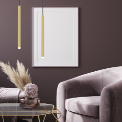 Lámpara colgante MONZA BRASS 1xG9 máx 8W LED Lámpara colgante MONZA BRASS 1xG9 máx 8W LED