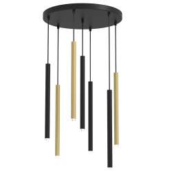 Підвісна лампа MONZA BRASS 7xG9 макс. 8W LED
