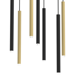 Lámpara colgante MONZA BRASS 7xG9 máx. 8W LED Lámpara colgante MONZA BRASS 7xG9 máx. 8W LED