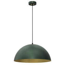Підвісна лампа BETA GREEN/GOLD 1xE27 45см