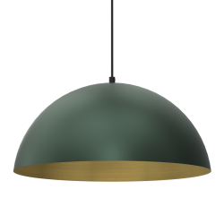 Lámpara colgante BETA GREEN/GOLD 1xE27 45cm Lámpara colgante BETA GREEN/GOLD 1xE27 45cm