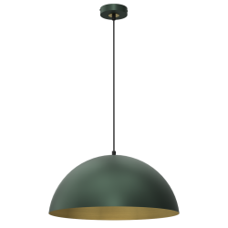 Lámpara colgante BETA GREEN/GOLD 1xE27 45cm Lámpara colgante BETA GREEN/GOLD 1xE27 45cm