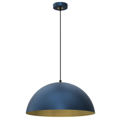 Підвісна лампа BETA NAVY BLUE/GOLD 1xE27 45см