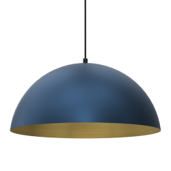 Підвісна лампа BETA NAVY BLUE/GOLD 1xE27 45см Підвісна лампа BETA NAVY BLUE/GOLD 1xE27 45см