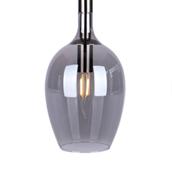 LUGANO SMOKED Hanging Lamp 3xE14 LUGANO SMOKED Hanging Lamp 3xE14