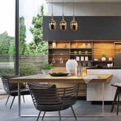 LUGANO GOLD pendant lamp 3xE14 LUGANO GOLD pendant lamp 3xE14