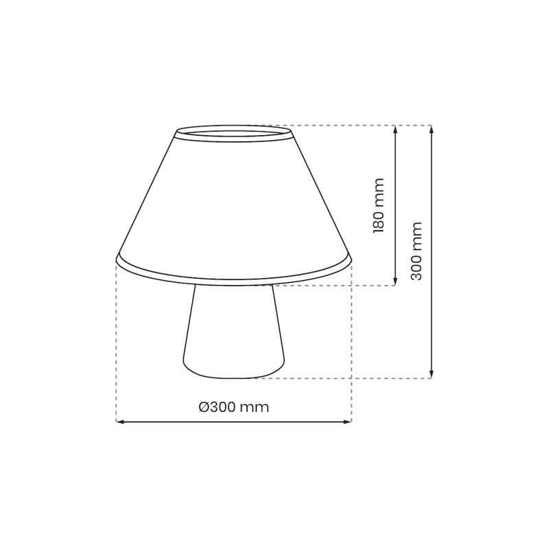 Lampka nocna Fifi Biały 1xE27 Lampka nocna Fifi Biały 1xE27