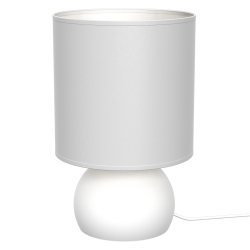 Nachttischlampe VICKY WHITE 1xE27