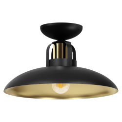 FELIX BLACK/GOLD Ceiling Lamp 1xE27 FELIX BLACK/GOLD Ceiling Lamp 1xE27
