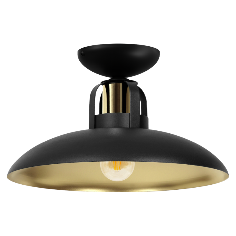 FELIX BLACK/GOLD Ceiling Lamp 1xE27 FELIX BLACK/GOLD Ceiling Lamp 1xE27