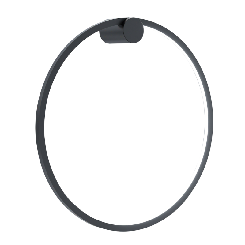 Saturno Black 25W LED Wall Lamp