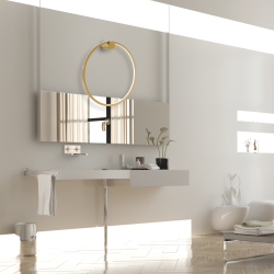 Saturno Gold 25W LED Wall Sconce Saturno Gold 25W LED Wall Sconce