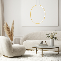 Saturno Gold 46W LED Pendant Lamp Saturno Gold 46W LED Pendant Lamp