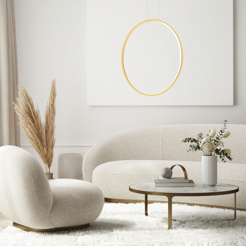 Saturno Gold 46W LED Pendant Lamp Saturno Gold 46W LED Pendant Lamp