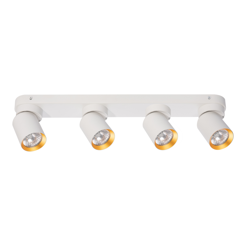 Deckenlampe Andy 4xGU10 Weiß + Gold Deckenlampe Andy 4xGU10 Weiß + Gold