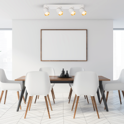 Andy Ceiling Lamp 4xGU10 White + Gold Andy Ceiling Lamp 4xGU10 White + Gold