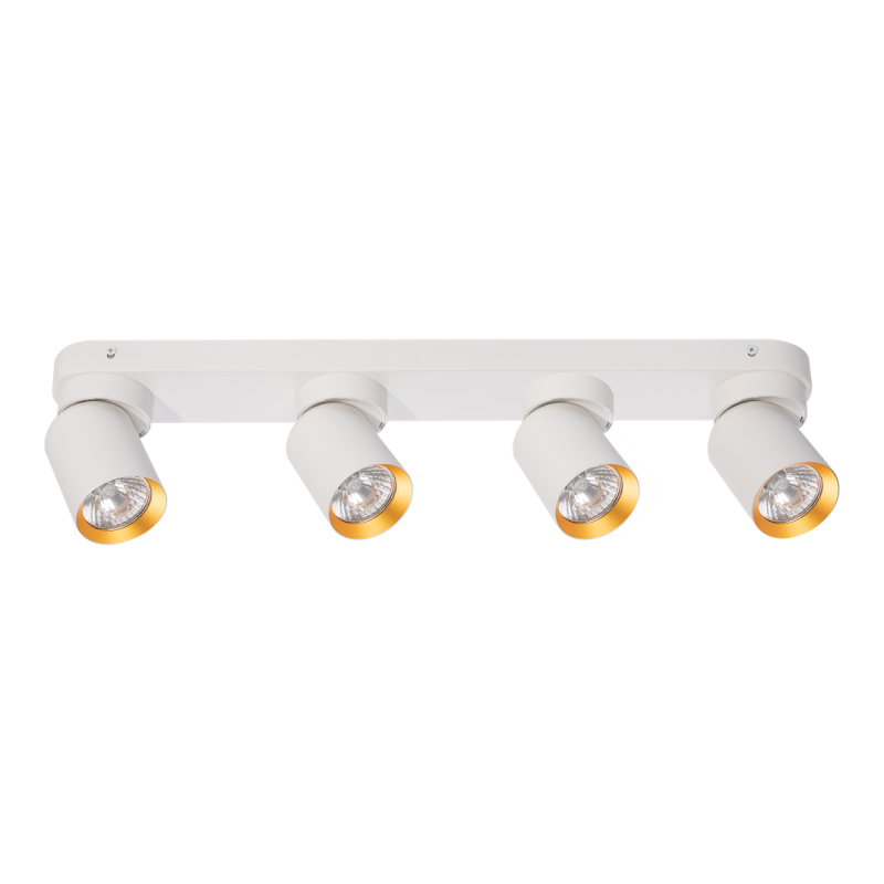 Deckenlampe Andy 4xGU10 Weiß + Gold Deckenlampe Andy 4xGU10 Weiß + Gold