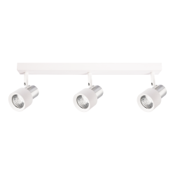 Lámpara de Techo Cino 3xGU10 Blanco + Cromo Lámpara de Techo Cino 3xGU10 Blanco + Cromo