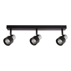 Deckenlampe Cino 3xGU10 Schwarz + Chrom Deckenlampe Cino 3xGU10 Schwarz + Chrom