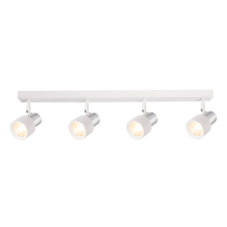 Ceiling Lamp Cino 4xGU10 White + Chrome Ceiling Lamp Cino 4xGU10 White + Chrome