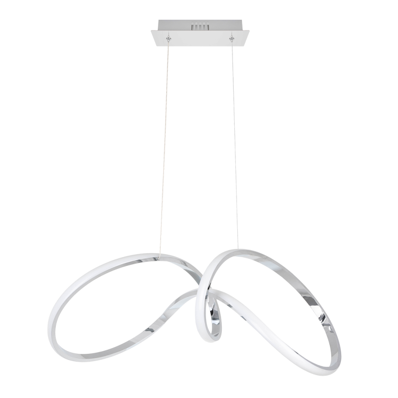 Hängeleuchte TESORO CHROME 48W LED