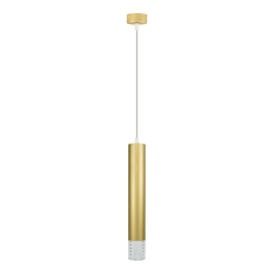 Lámpara colgante TUBI GOLD 1xGU10 Lámpara colgante TUBI GOLD 1xGU10