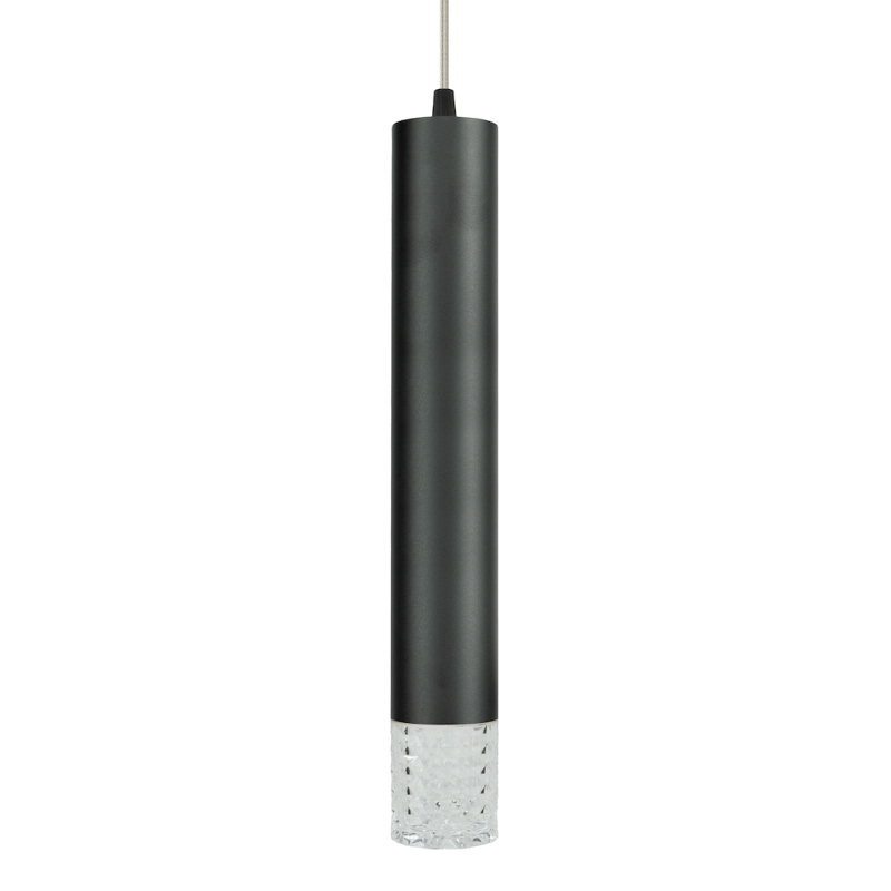 Lámpara colgante TUBI BLACK 1xGU10 Lámpara colgante TUBI BLACK 1xGU10