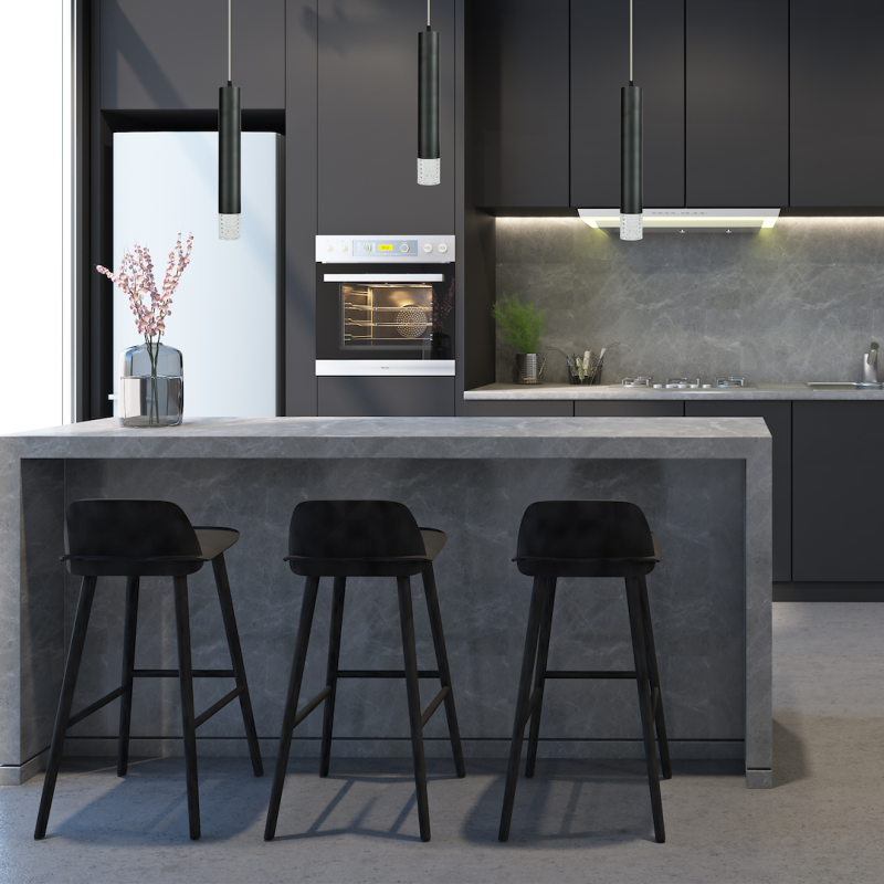 Hängeleuchte TUBI BLACK 1xGU10 Hängeleuchte TUBI BLACK 1xGU10