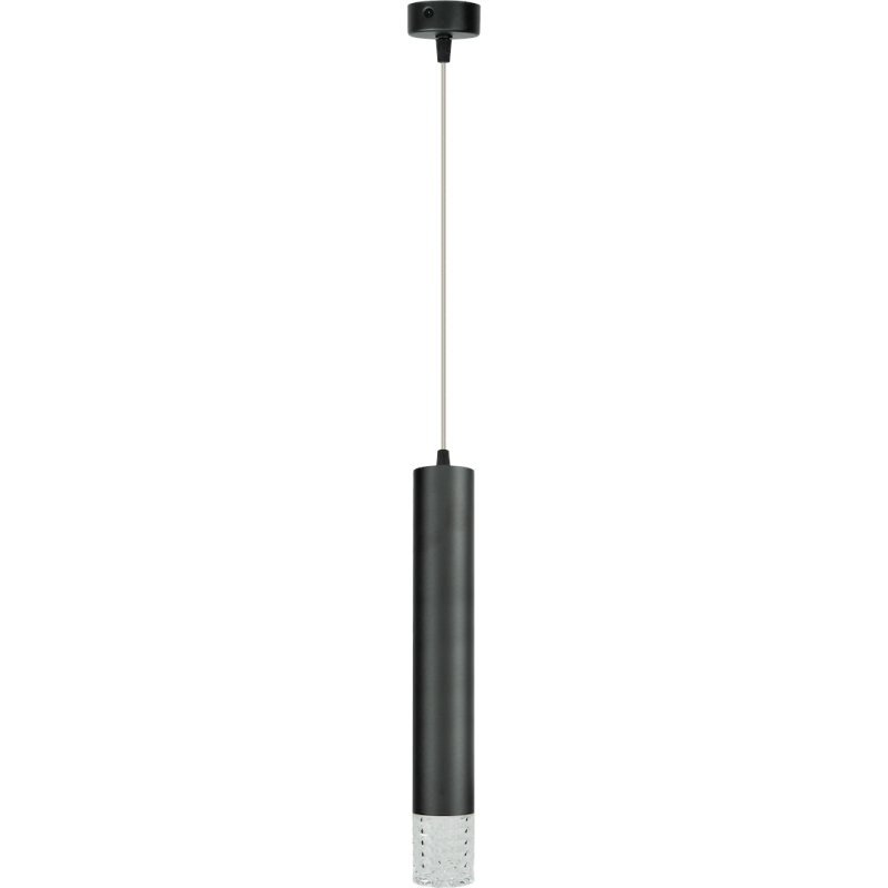 Lámpara colgante TUBI BLACK 1xGU10 Lámpara colgante TUBI BLACK 1xGU10