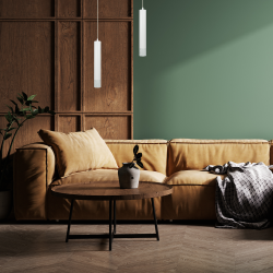 Lampa wisząca Tubi Biały 1xGU10 Lampa wisząca Tubi Biały 1xGU10
