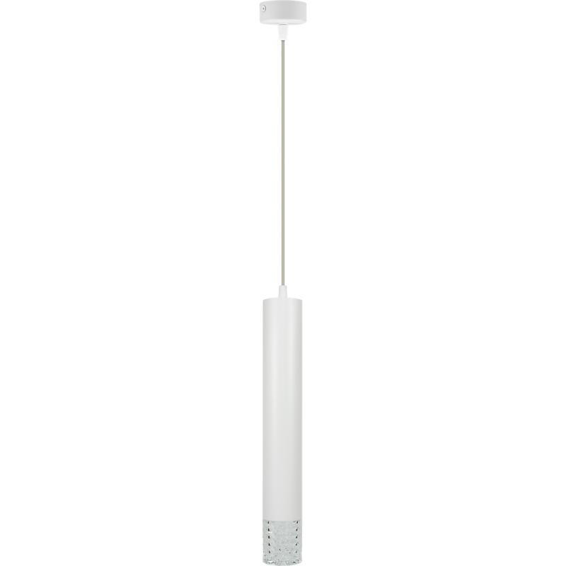 Hängelampe TUBI WHITE 1xGU10 Hängelampe TUBI WHITE 1xGU10
