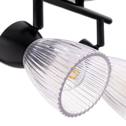 BEST BLACK Ceiling Lamp 2xE14 BEST BLACK Ceiling Lamp 2xE14