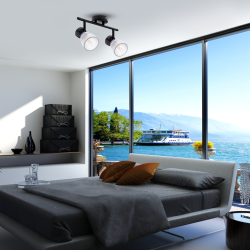 BEST BLACK Ceiling Lamp 2xE14 BEST BLACK Ceiling Lamp 2xE14