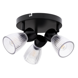 Deckenleuchte BEST BLACK 3xE14 (rund)