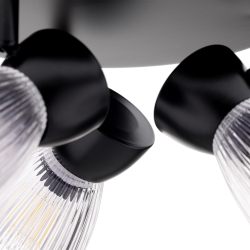 BEST BLACK ceiling lamp 3xE14 (round) BEST BLACK ceiling lamp 3xE14 (round)