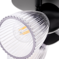 BEST BLACK ceiling lamp 3xE14 (round) BEST BLACK ceiling lamp 3xE14 (round)