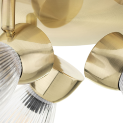 BEST GOLD Ceiling Lamp 3xE14 (round) BEST GOLD Ceiling Lamp 3xE14 (round)