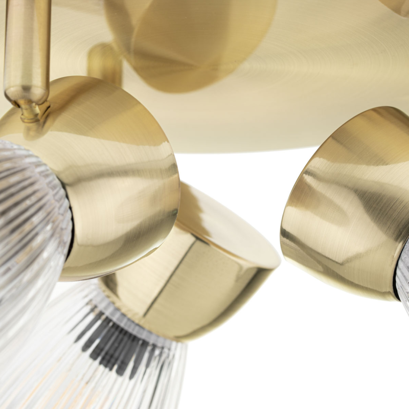 BEST GOLD Ceiling Lamp 3xE14 (round) BEST GOLD Ceiling Lamp 3xE14 (round)